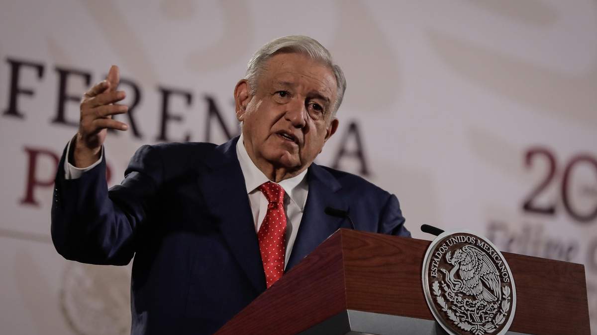 El presidente López Obrador