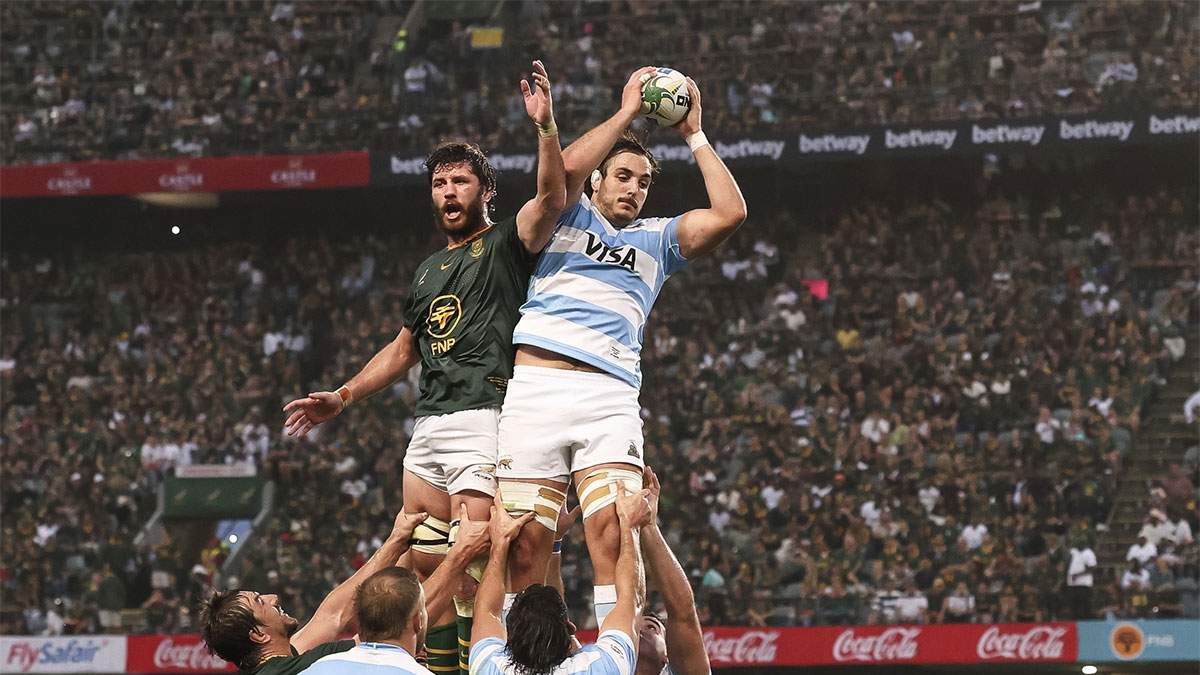 Si bien se fueron al entretiempo cerca, Sudáfrica mostró su poderío en el segundo tiempo en Los Pumas.