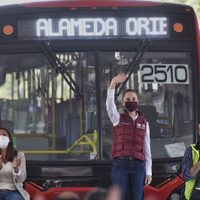 Sheinbaum inauguró la ampliación de Línea 4 del Metrobús, Alameda Oriente-Circuito Interior (Video)