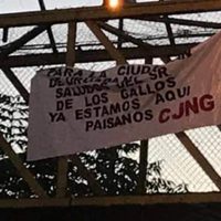 Aparecen narcomantas del Cártel Jalisco Nueva Generación en Uruapan
