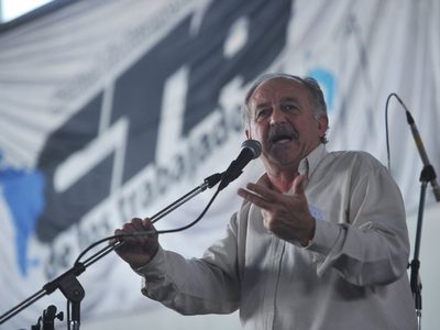 Yasky afirmó que el bono a los trabajadores privados “marca un cambio de época”