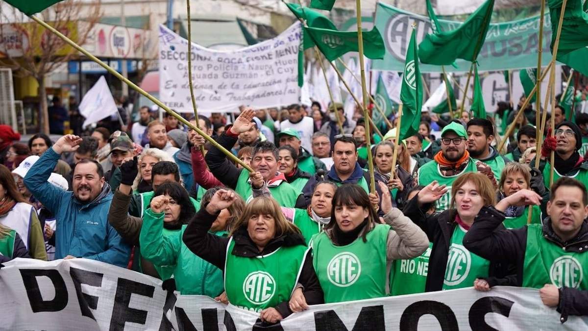 El Frente Sindical. Fuente: (Prensa ATE)