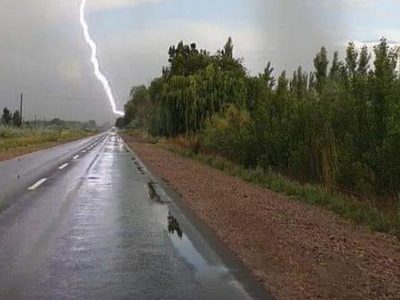 Alerta por tormentas y ocasional caída de granizo