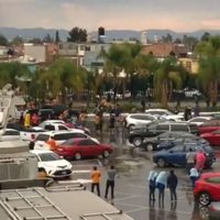 Se desata gresca entre aficionados al término del San Luis ante Tigres (Videos)