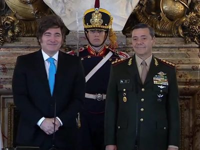 Carlos Presti juró como ministro de Defensa