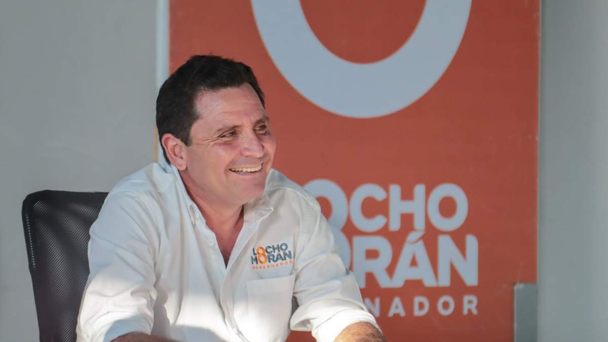 Leoncio Morán Sánchez, candidato de MC a la gubernatura