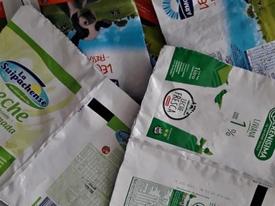 Si tenés sachet de leche vacíos, no los tires: transformalos en esta hermosa jabonera en pocos minutos