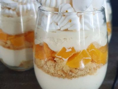 Postre Chajá en vasitos para la mesa de Navidad: una versión original y muy simple de hacer