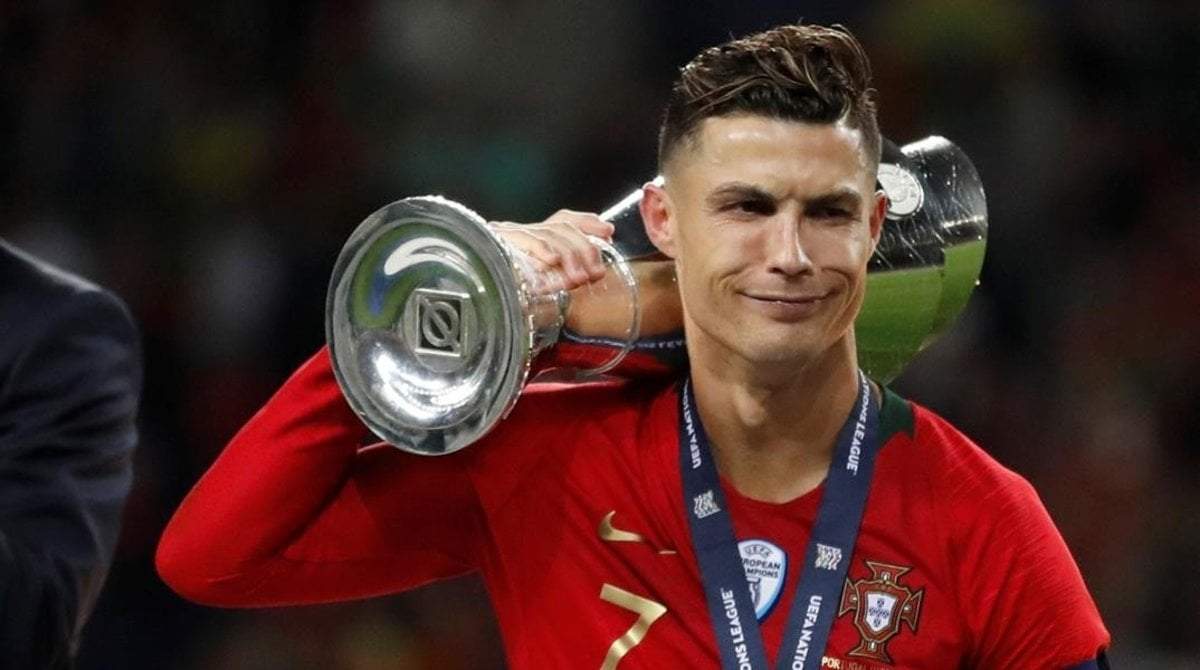 Cristiano Ronaldo. Fuente: (Twitter).