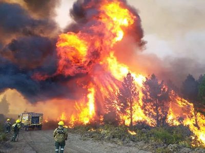 Gobernadores patagónicos el tratamiento “urgente” de la ley de Emergencia Ígnea