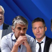 Quién diría: Adrián Suar, Marcelo Tinelli y Pablo Echarri, juntos por Alberto Fernández