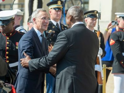 Líderes de la OTAN llegan a cumbre en Washington
