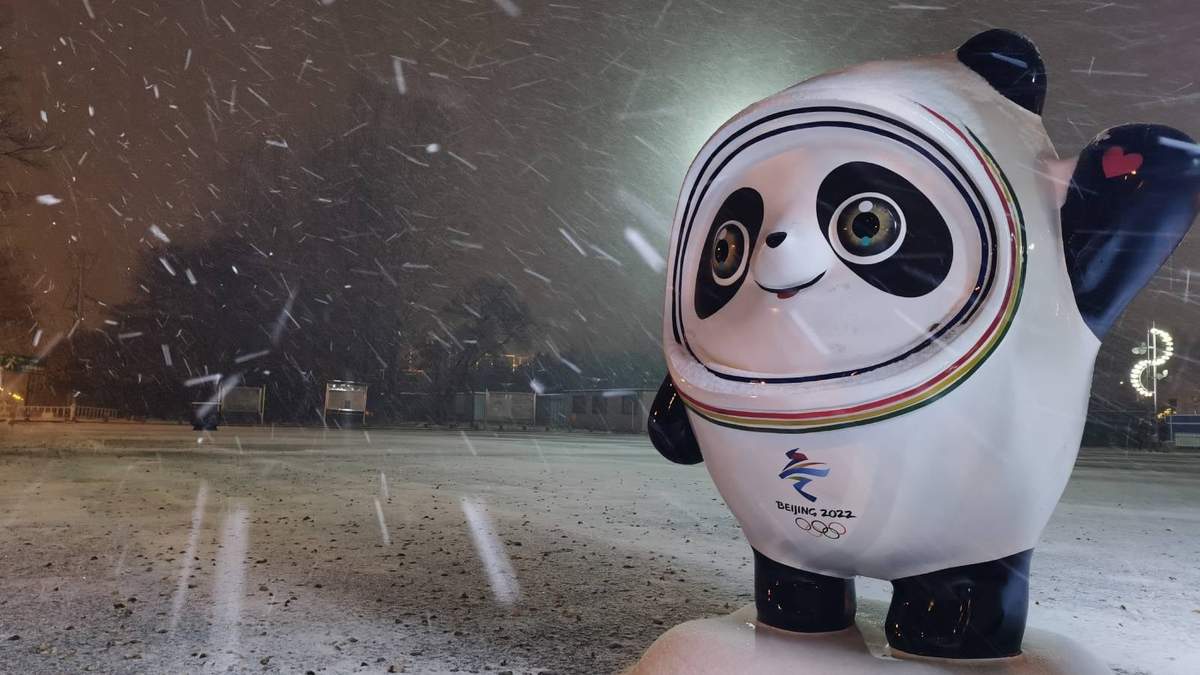 Bing Dwen Dwen, mascota de los juegos de Pekín 2022