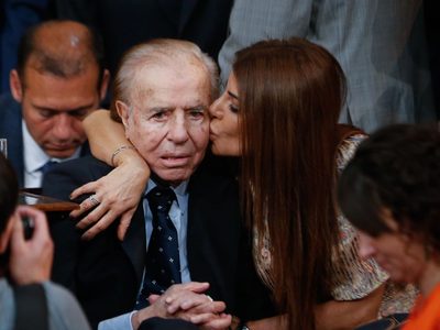 La hija de Menem reveló cómo sigue la salud del expresidente
