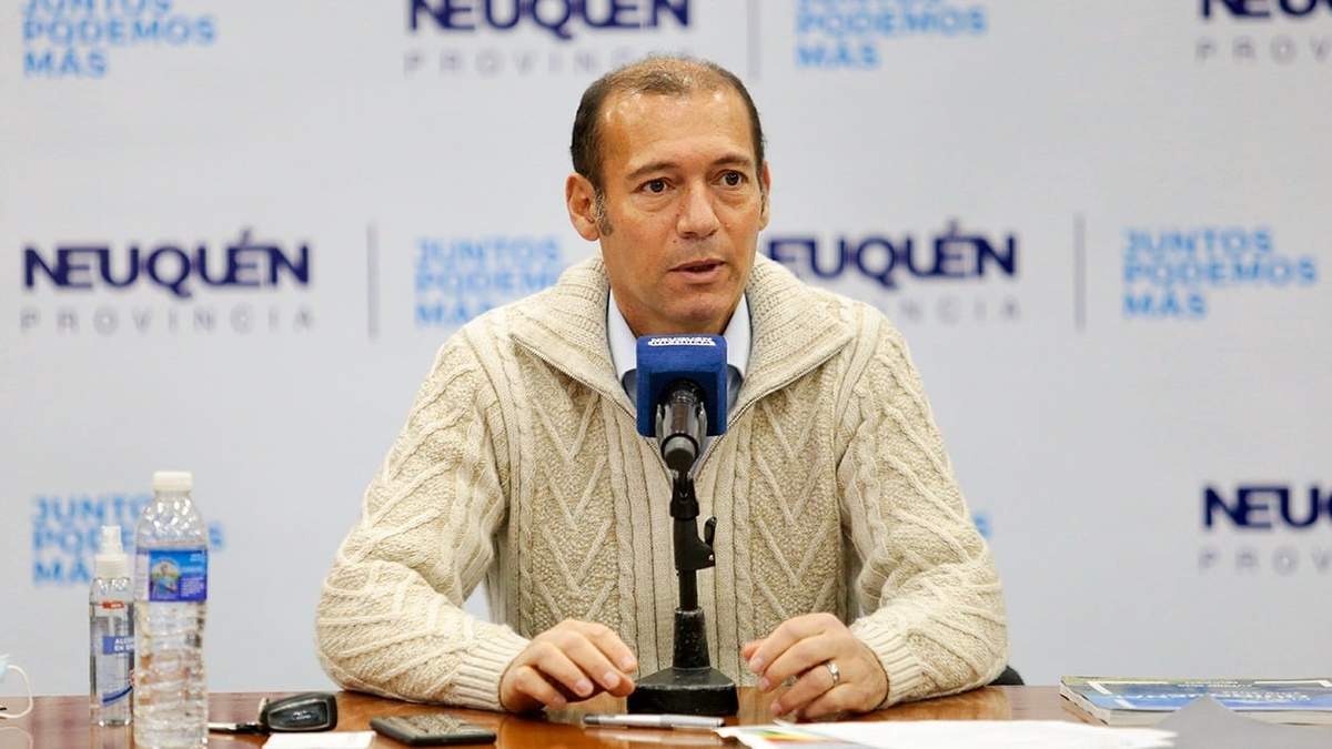Omar Gutiérrez, gobernador de Neuquén. Fuente: (Twitter)