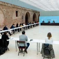 Alberto Fernández se reunió en Casa Rosada con intelectuales de Agenda Argentina