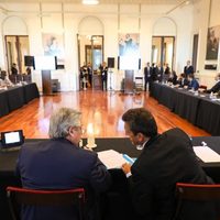 "En esta pelea no hay grieta", afirmó Massa tras la reunión del oficialismo con la oposición