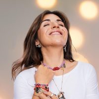 "Fotos que hablan": Gianinna Maradona compartió una foto inédita de sus padres junto a su hijo