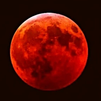 Este domingo se observará una “luna de sangre” en el Hemisferio Sur