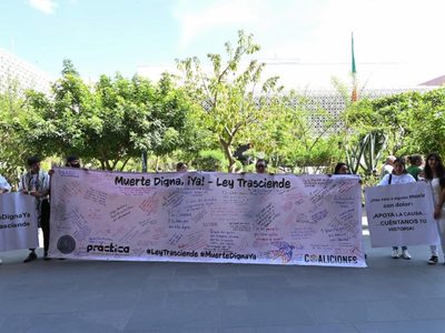 Entregan al Congreso la “Ley Trasciende”, iniciativa que promueve la eutanasia y la muerte digna