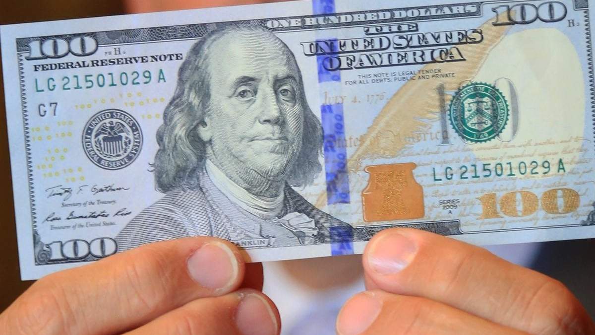 Dólar. Fuente: (Twitter)