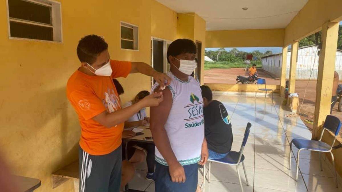 Vacunación contra covid en Brasil