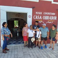 Embellecen la tierra del presidente antes de irse a “La Chingada”