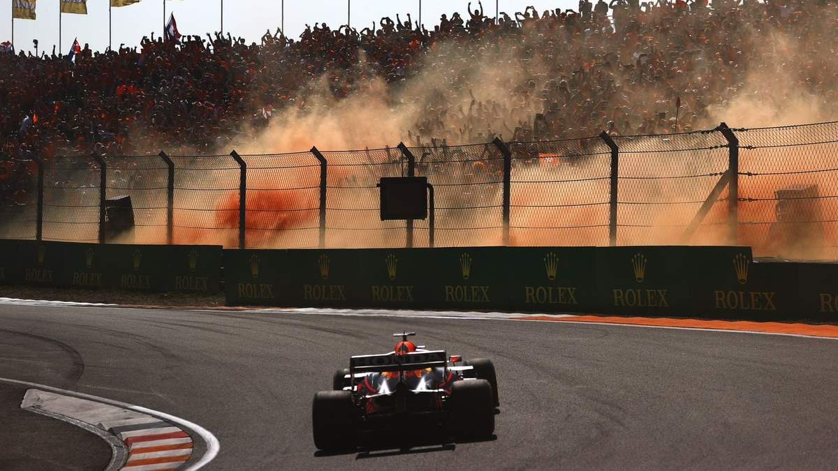 Verstappen en el Gran Premio de Países Bajos