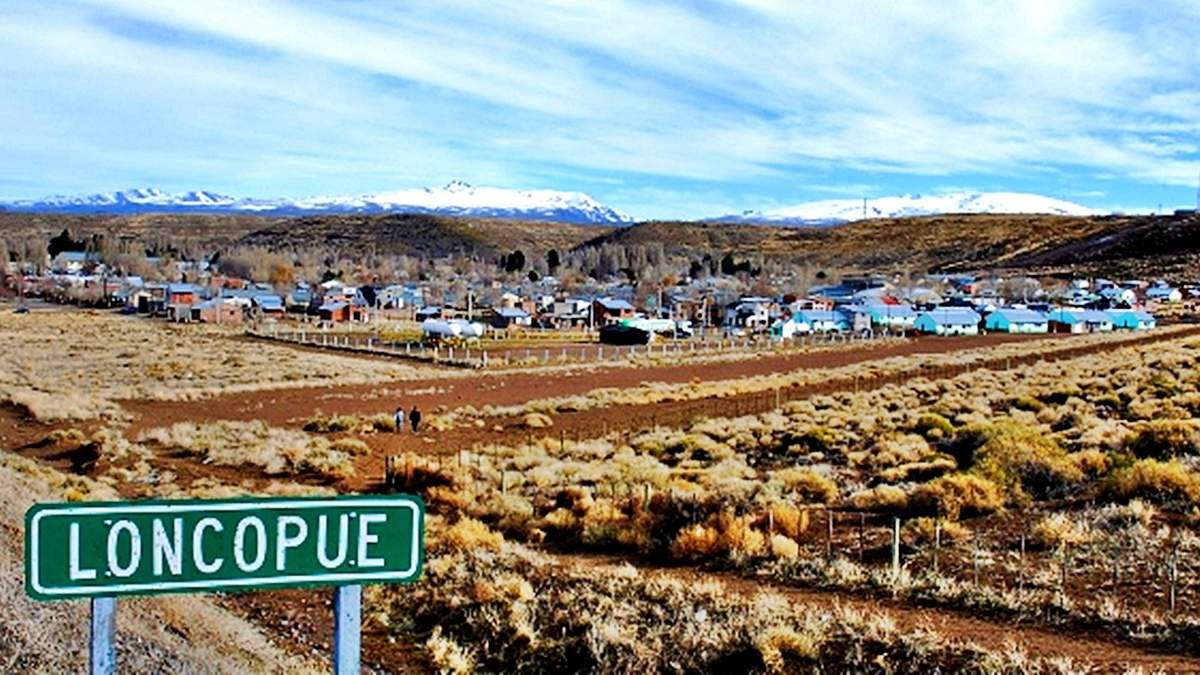 Ciudad de Loncopué. Fuente: (Facebook)