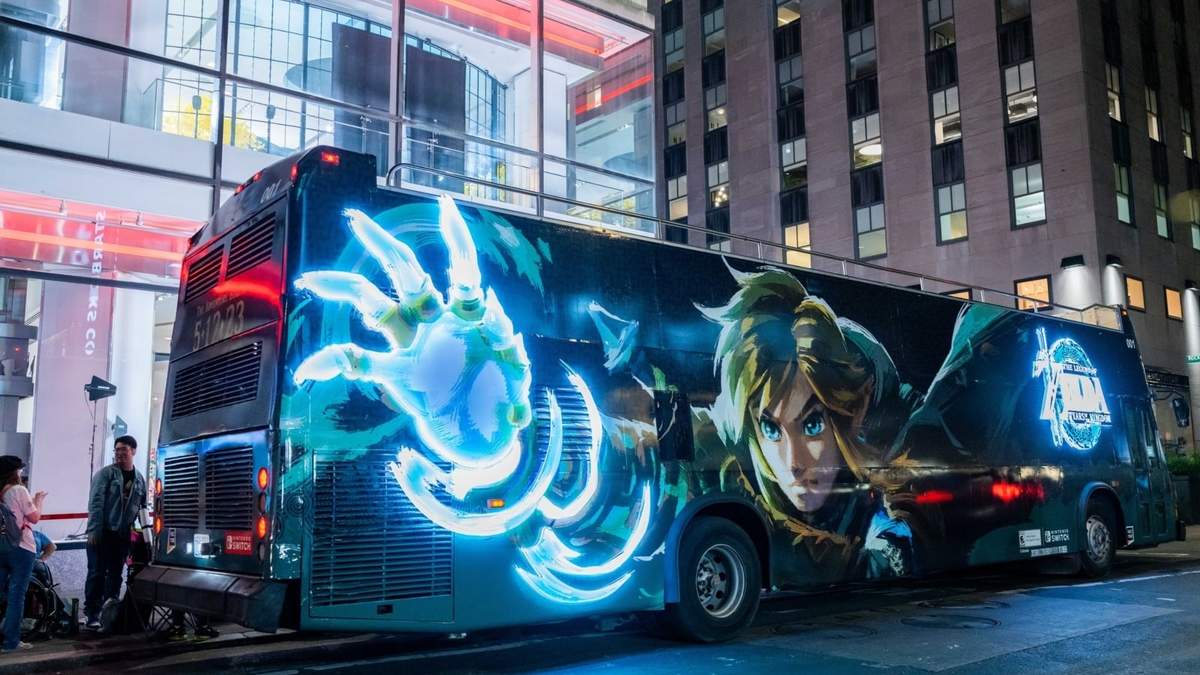 Un promocional de The Legend of Zelda: Tears of the Kingdom