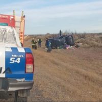 Una familia mendocina protagonizó un accidente en la ruta 237 de Picún Leufú