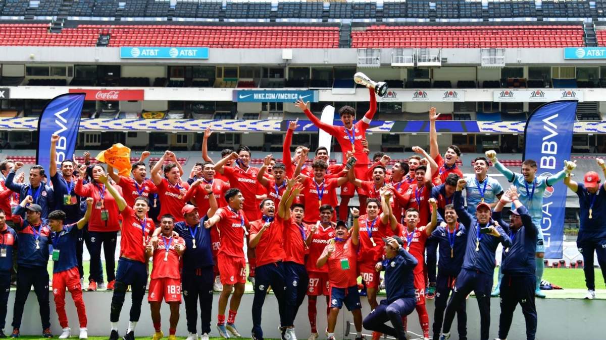 Toluca es campeón en la categoría Sub-20