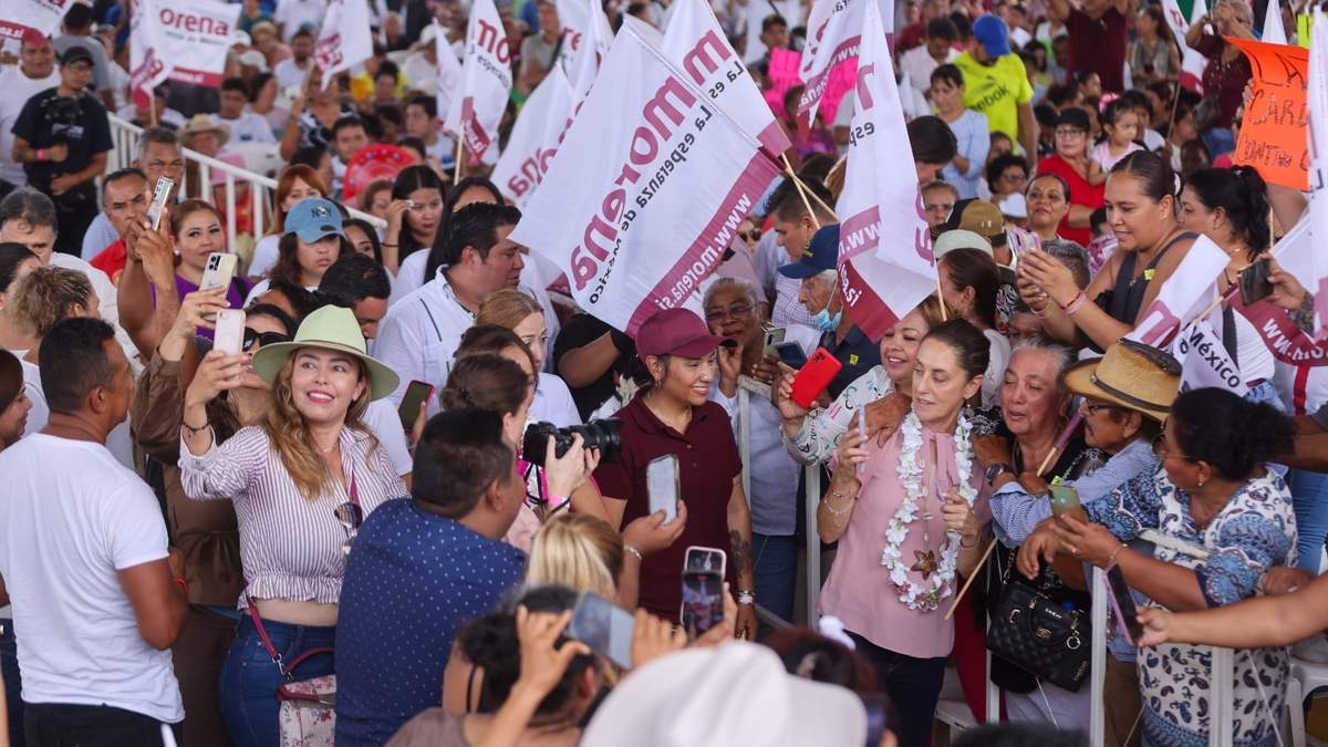 Gira de Sheinbaum por Michoacán