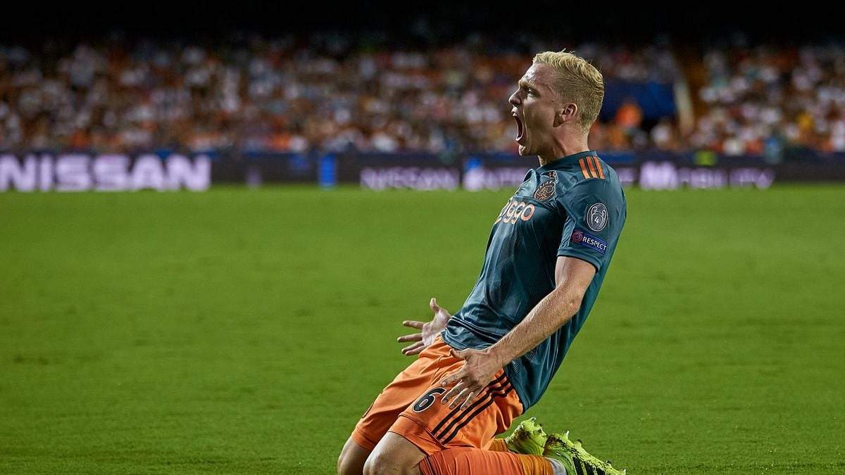 Van de Beek. Fuente (Instagram)