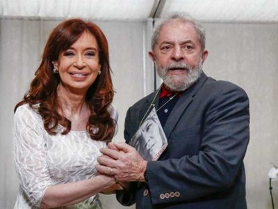 Lula visitará mañana a Cristina Kirchner