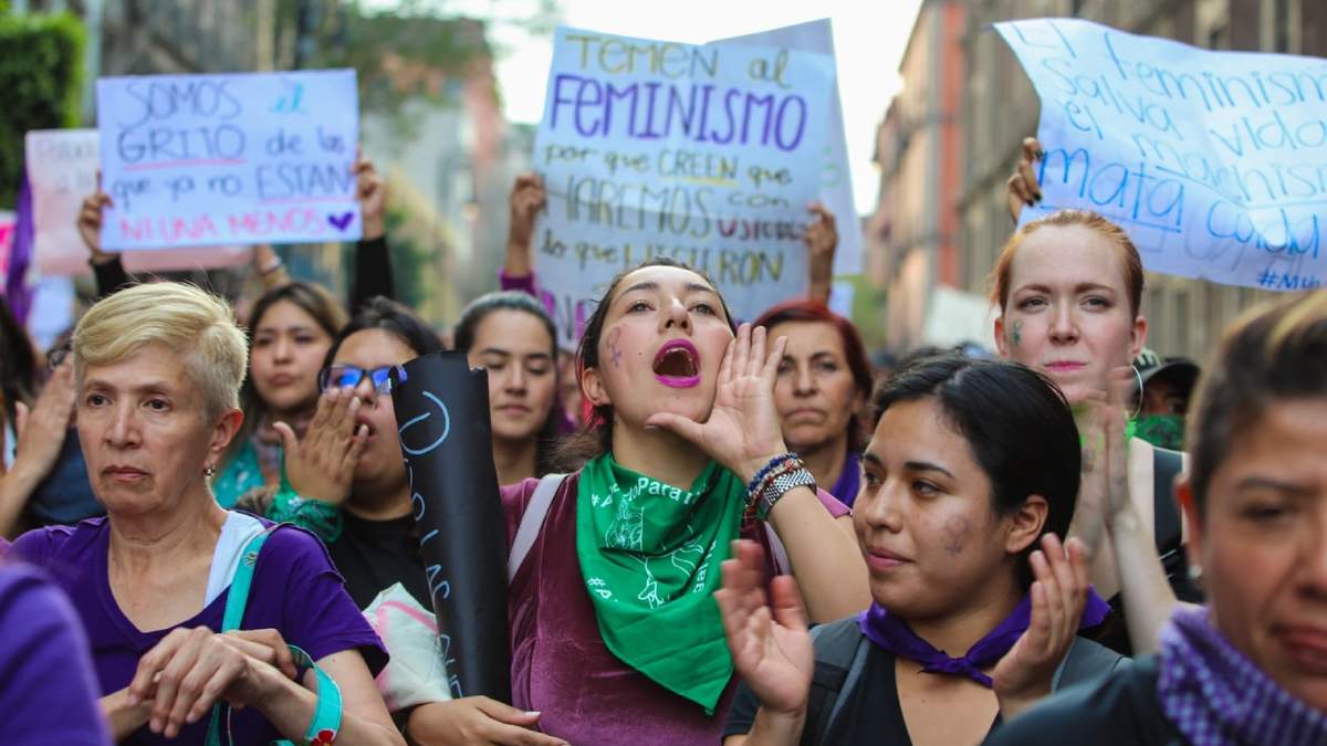 Imagen del archivo del pasado 8 de marzo del 2020 en México. Fuente: (Twitter)