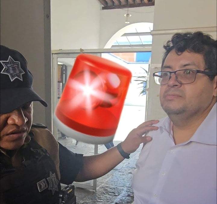Detención del abogado Raúl Andrade Osorio