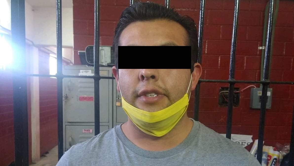 Hombre arrestado en Ecatepec