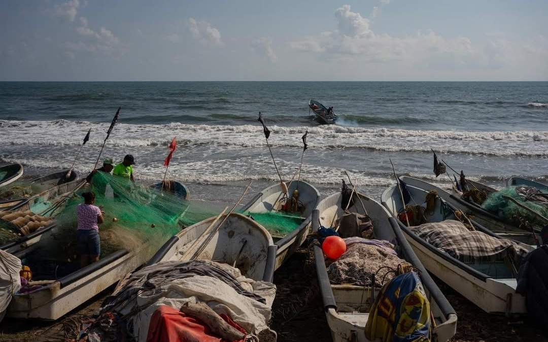 Pescadores del Golfo de México. Tras derrame de Pemex, sin capturas y sin ingresos