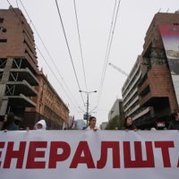 Miles de serbios protestan en Belgrado contra el lujoso proyecto inmobiliario del yerno de Trump