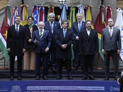 Milei se despidió de la presidencia del Mercosur con un fuerte reclamo