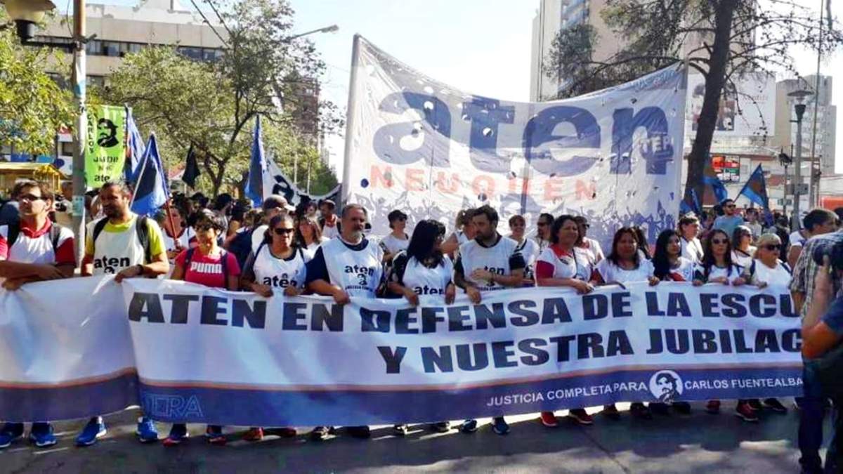 ATEN Neuquén Fuente: (Twitter)
