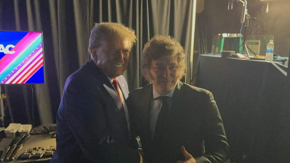 Trump y Milei