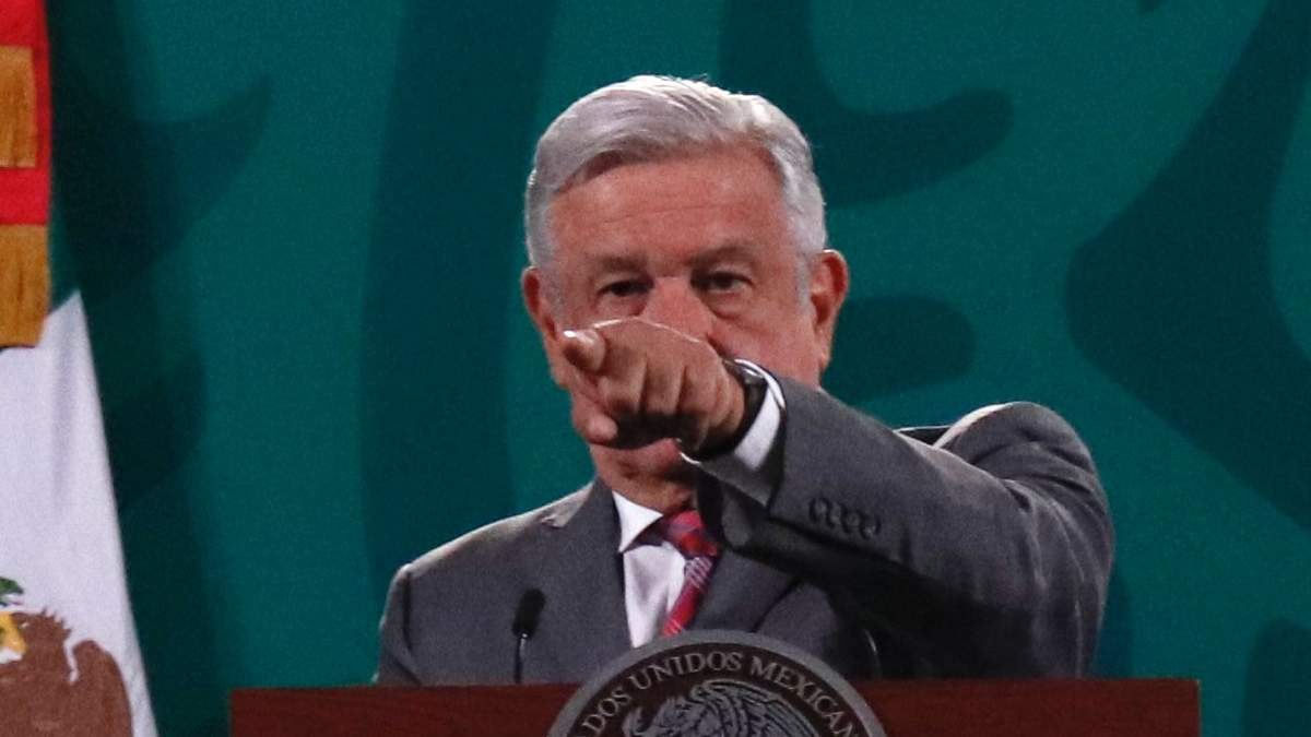 López Obrador en conferencia matutina