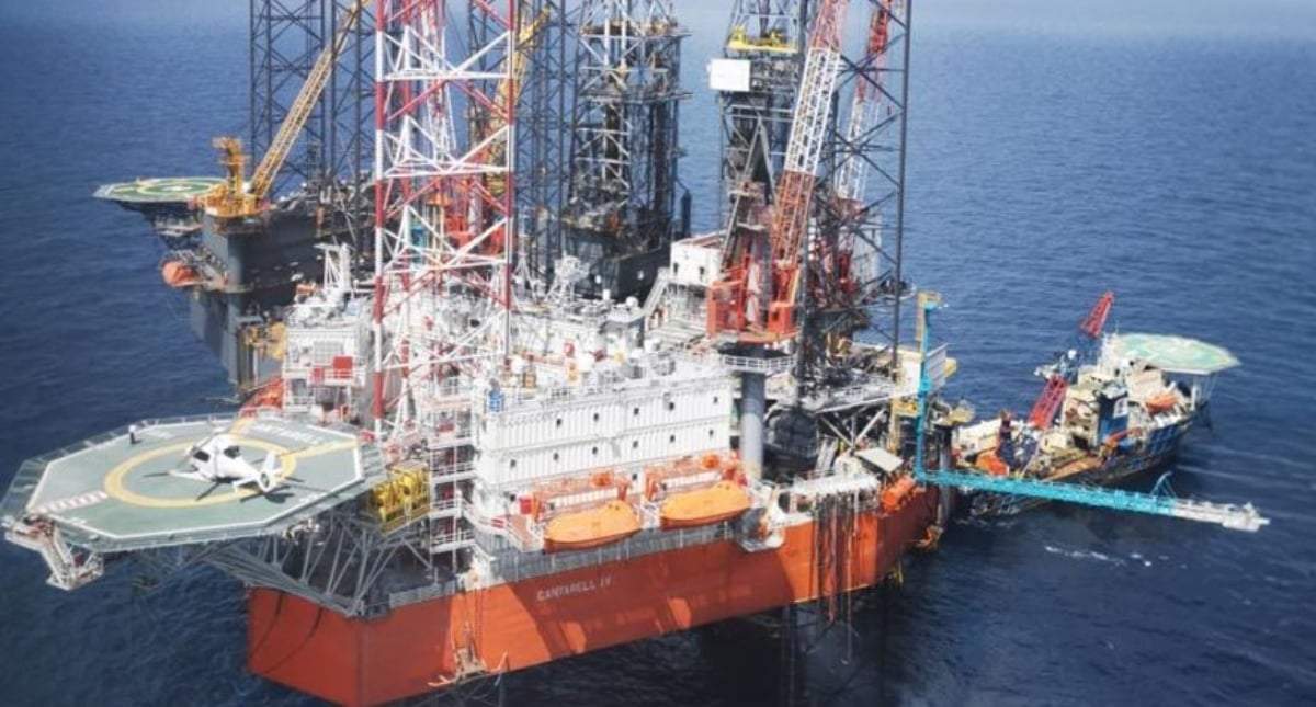 La plataforma Sandunga, en la Sonda de Campeche
