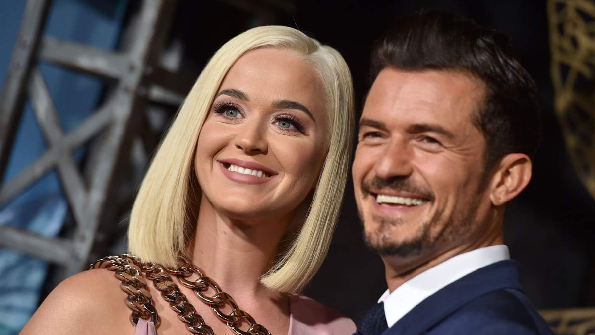 Katy Perry y Orlando Bloom. Fuente (Twitter)