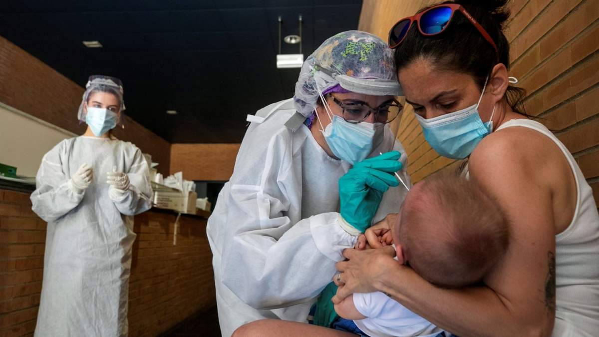 Coronavirus en bebés- Fuente: (Twitter)