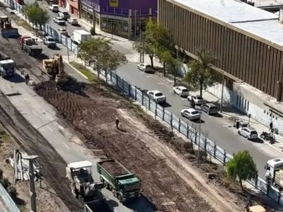 Amplían a dos horas el estacionamiento medido por obras en la Avenida Mosconi