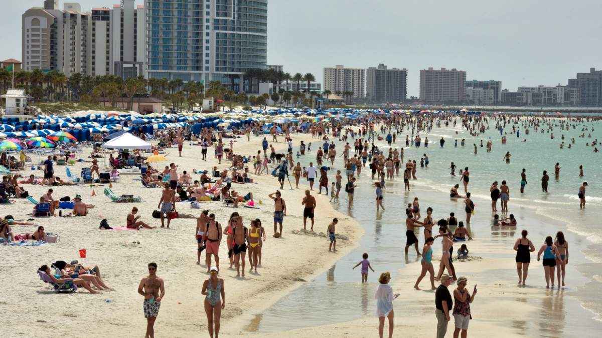 La Costa Atlántica es uno de los destinos más populares para pasar las vacaciones, con un 49% de las preferencias. Fuente: (Twitter)