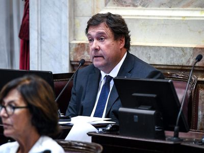 "En el Senado": El pedido de Weretilneck y una foto que levantó revuelo. Mirá